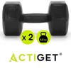 ACTIGET Hanteln 2x 5 kg Set, Hantelset 10 kg für Produktbild-Vorschau 3