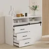 HOMAVO HG1-S Sideboard 107 cm - Buffet de salon moderne Voir les images du produit 10