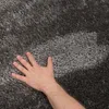 Luxus Hochflor Langflor Teppich Bilbao Anthrazit, Produktbild-Vorschau 6