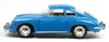 Porsche 356B Carrera 2 blau Modellauto ca. 12 cm Produktbild-Vorschau 2