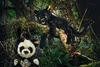 Steiff Pandabär Manschli 24 cm schwarz-weiß 060021 Produktbild-Vorschau 3