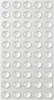 Schutzpuffer Transparent Selbstklebend - 50 Stück - 9 mm - Produktbild-Vorschau 1