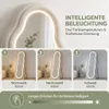 INONEFT Golvende, vrijstaande spiegel met LED-verlichting, Productafbeelding-voorbeeld 9