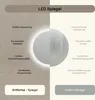 Artforma Badspiegel mit Beleuchtung, Spiegel 80x80 Touch, Produktbild-Vorschau 7