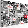 Wandbild Mega XXXL Banksy Collage 250x125 cm Einteiliger Produktbild-Vorschau 1
