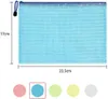 10Pcs Dokumententasche A5 Zipper Wallet Taschen Kunststoff Produktbild-Vorschau 2