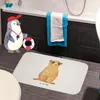 Mr. & Mrs. Panda Badematte Erdmännchen - Weiß - Geschenk, Produktbild-Vorschau 3