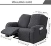 Relaxsofa Hussen, Bezug für Relaxsessel, 6-teiliges Stretch Produktbild-Vorschau 7
