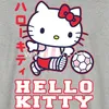 Spreadshirt Hello Kitty Spielt Fussball Sport Oversize Uni Produktbild-Vorschau 2