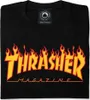Thrasher Flame Kurzarm-t-shirt Orange M Herren Orange M Produktbild-Vorschau 4