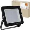 A black LED floodlight is shown in front of its packaging. Anteprima dell’immagine prodotto