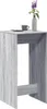 vidaXL Bartisch Grau Sonoma 51x50x103,5 cm Holzwerkstoff Produktbild-Vorschau 2