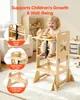 VEVOR Lernturm für Kinder von 1-5 Jahren, Holz, 6-in-1 Produktbild-Vorschau 5
