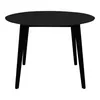 Esstisch >Vojens< in Schwarz, MDF - 105x75x105cm Produktbild-Vorschau 2
