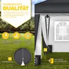 altana tillvex 3x3m antracyt - z 2 wodoodpornymi panelami Podgląd zdjęcia produktu 6