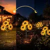 2er Set Solar Sonnenblumenlichter mit 24 LED-Kernen, Produktbild-Vorschau 7