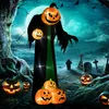 HOMCOM 240cm Aufblasbar Kürbisgeist Halloween Horror Deko Produktbild-Vorschau 2