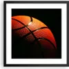 Gerahmtes Poster - Schwarzer Rahmen - Basketball Spiel Produktbild-Vorschau 1