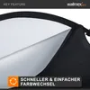 Walimex pro 5-en-1 réflecteur pliable wavy comfort fonction Voir les images du produit 2