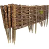 Weidenzaun 100x30cm Satz von 5 Stück. Weidenpalisade für Produktbild-Vorschau 4