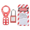 Zestaw lockout tagout z klamrą bezpieczeństwa, kłódką, Podgląd zdjęcia produktu 6