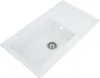 Respekta Denver Mineralitespüle 1 Becken 86 x 50 cm Weiß Produktbild-Vorschau 12