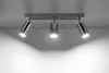 Spot RING chromowany 3xGU10x40W metal wym:15x45x45cm IP20 Podgląd zdjęcia produktu 3