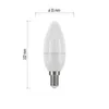 LED Lampe True Light Candle / E14 / 4,2 W (40 W) / 470 lm / Warmweiß Produktbild-Vorschau