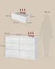 VASAGLE Kailyn Kollektion - Kommode mit 6 Schubladen, Produktbild-Vorschau 7