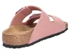 A pink Birkenstock sandal is shown from a side-rear angle against a white background. Podgląd zdjęcia produktu