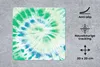 MuchoWow® Mauspad Mousepad Sommer - Krawattenfärbung - Grün Produktbild-Vorschau 2