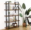 Étagère Zina 5 tablettes - brun rustique/noir Voir les images du produit 2