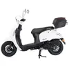 Motorroller Massimo 50ccm 45 km/h Euro 5, perlenweiß matt Produktbild-Vorschau 2
