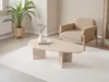 Couchtisch – Travertin-Optik Beige – LOMARETI Produktbild-Vorschau 3