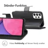 imoshion  Klapphülle Samsung Galaxy A33 - Schwarz Produktbild-Vorschau 5