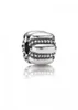 79446 Charm Clipselement Punkte/Rillen 925 Silber Pandora Produktbild-Vorschau 2