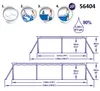 Piscina Bestway Steel Pro con struttura in acciaio Anteprima dell’immagine prodotto 4