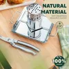 bremermann Table d'appoint, pliable / bambou / env. 40 x 50 Voir les images du produit 6