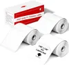 3 rouleaux d'étiquettes Phomemo, Logo blanc autocollant, 50 Voir les images du produit 1