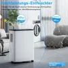 Luftentfeuchter Elektrisch 12L/Tag LED Digitaler, Ultra Produktbild-Vorschau 1
