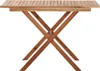 A wooden folding table on a white background. Náhled obrázku produktu