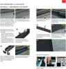 An instructional guide showing the installation steps for ACO Hexaline drainage channels. Produktbild-Vorschau