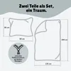 Pferde Bettwäsche Set 2-teilig aus 100% Baumwolle - Produktbild-Vorschau 2