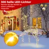 COSTWAY LED Rentier, figura navideña de 186 cm de altura, Vista previa de la imagen del producto 4