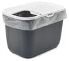 SAVIC HOP, antraciet met witte deksel – kattenbak – 58,5 x Productafbeelding-voorbeeld 1