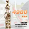 Łańcuch transportowy VEVOR G80, łańcuch holowniczy 5/16 Podgląd zdjęcia produktu 5