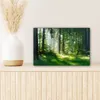 MuchoWow® - Leinwandbilder - Natur - Bäume - Wald - Grün - Produktbild-Vorschau 6