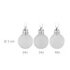 Lot de 96 boules de Noël Relaxdays, boules scintillantes, Voir les images du produit 4