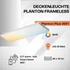 Rahmenloses LED Panel 28W 1800 lm CCT 3000- 6500 K 60x10 cm Produktbild-Vorschau 4