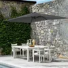 Angel Living 300x200cm Parasol en aluminium avec manivelle Voir les images du produit 7